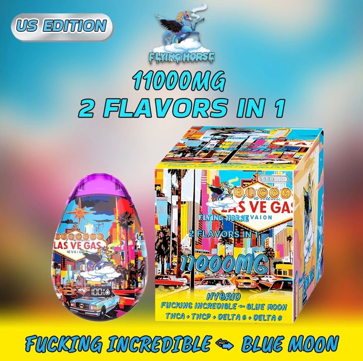 Flying Horse Disposable US Edition 11000MG THCA 5CT
