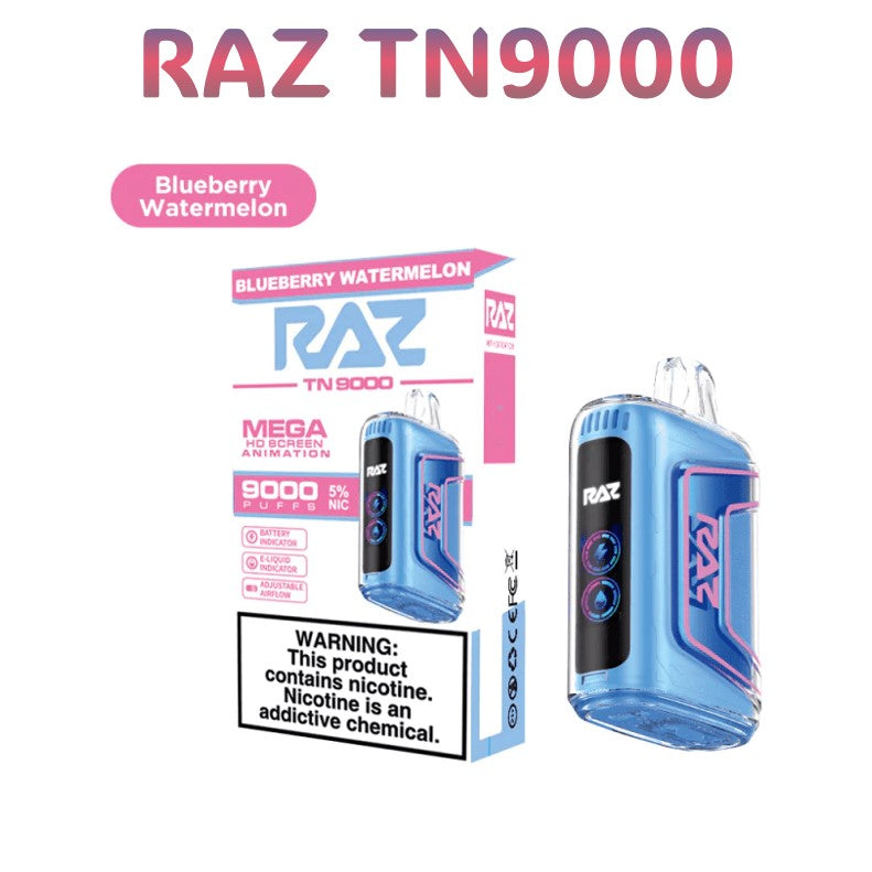 Raz TN9000 Disposable 9000 PUFFS 12ML 5CT