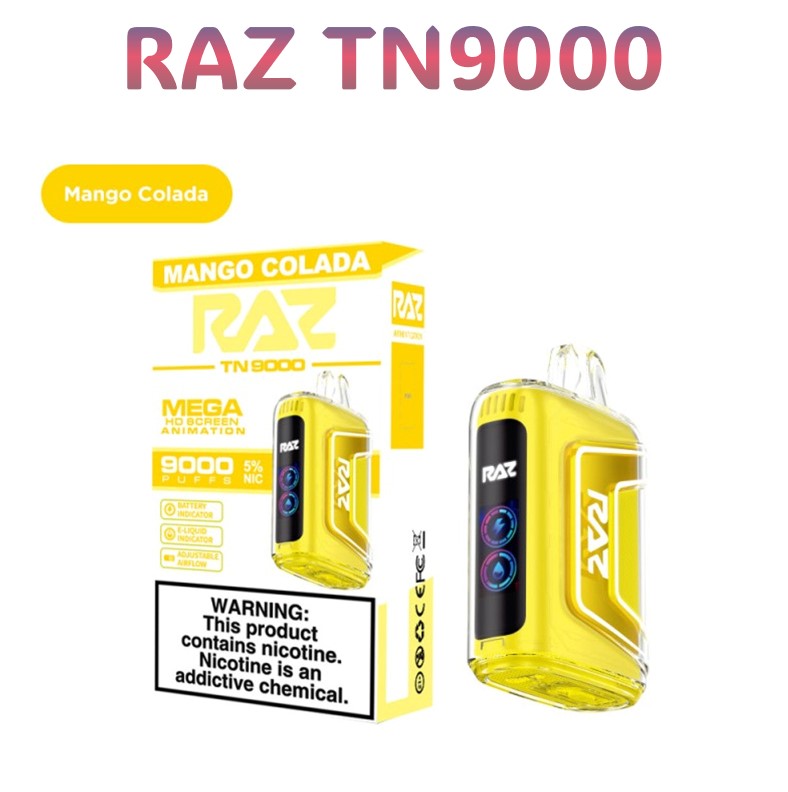 Raz TN9000 Disposable 9000 PUFFS 12ML 5CT