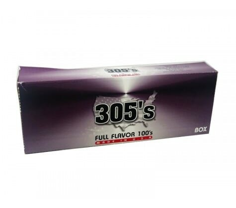 305 Cigarette Box 10CT