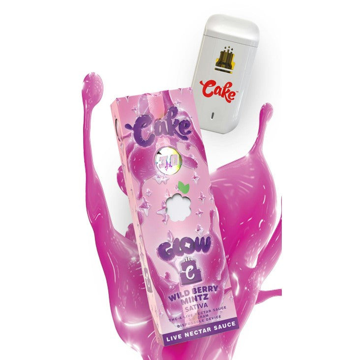 Cake Glow Disposable THC-A 3GM 5CT