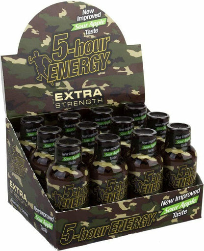 5 Hours Energy Shots 2Oz 12CT