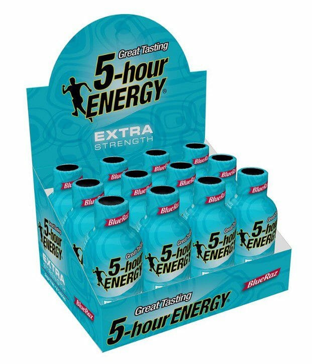 5 Hours Energy Shots 2Oz 12CT