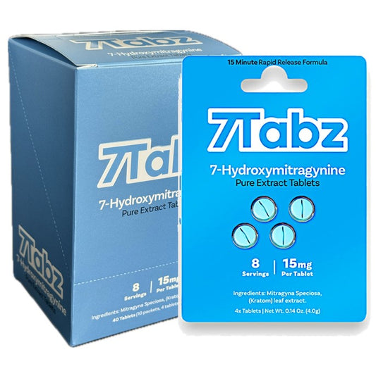 7Tabz Hydroxy Kratom Pure Extract Tablets Original 4 Tabs 10Ct