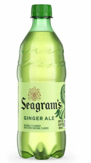 Seagrams Ginger Ale 20Oz 24CT