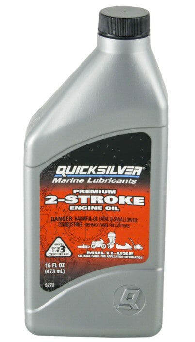 Quicksilver 2 Stroke Engine Oil 16 Oz 1CT