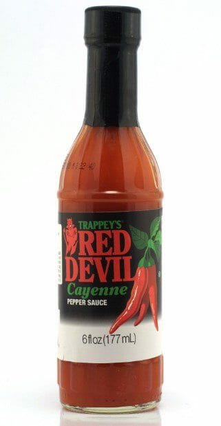 Trapppeys Red Devil Hot Sauce 6 Oz