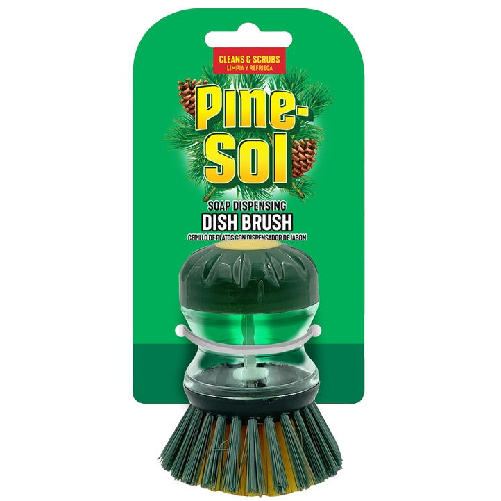 Pine Sol Soap Dispensing Dish Brush 1 CT