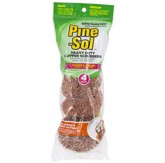 Pine Sol Copper Scrubber 4 Pk 1 CT