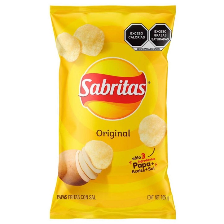 Sabritas Original Chips 105 Gram