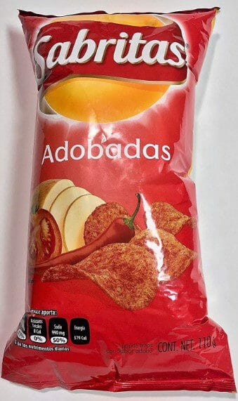 Sabritas Adobads Potato Chips 105 Gram
