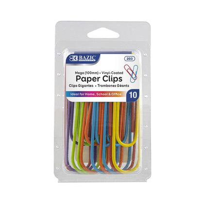 Bazic Paper Clips Mega 10 CT