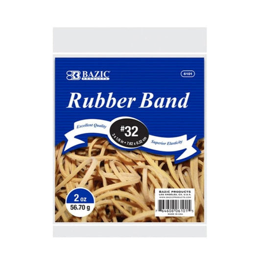Bazic Rubber Band #32 2 Oz 1 CT