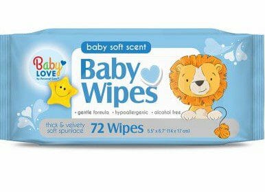 Baby Love Baby Wipes 72CT