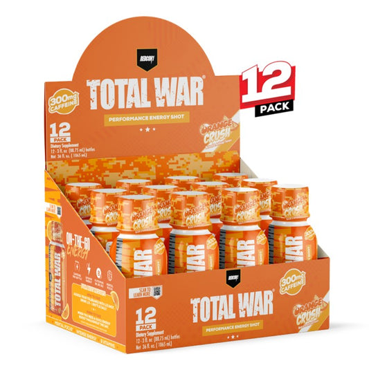 Total War Energy Shots 3Oz 12CT Orange Crush