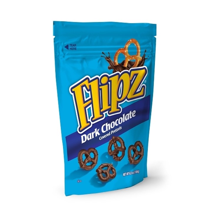 Flipzs Dark Choc Pretzels  6.5 Oz 1CT