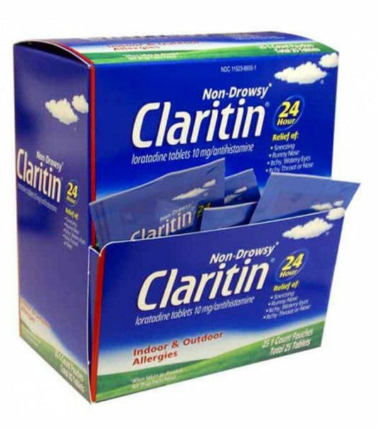 Claritin Single Dose Allergy Box 25Ct