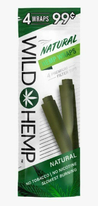 Wild Hemp Wraps 4/99¢ 4Pk 20CT