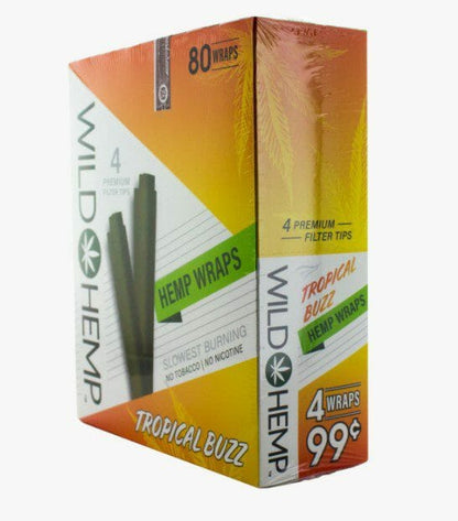 Wild Hemp Wraps 4/99¢ 4Pk 20CT