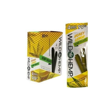 Wild Hemp Wraps 4/99¢ 4Pk 20CT