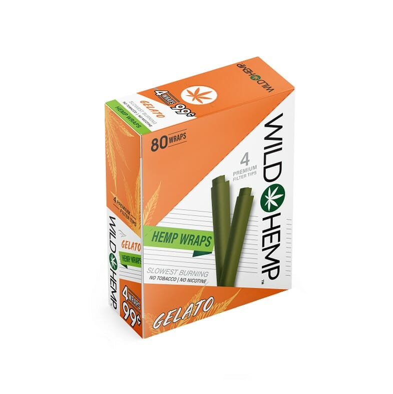 Wild Hemp Wraps 4/99¢ 4Pk 20CT