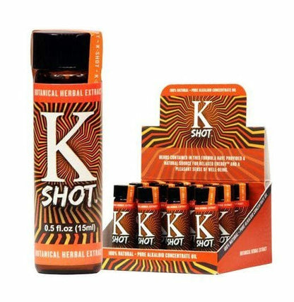 K Shot Extract Orange 0.5Oz 12 CT