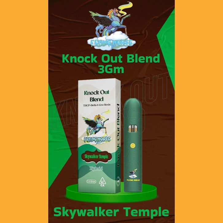 Flying Horse Disposable Knockout Blend THCA 3GM 5CT