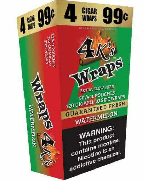 4 Kings Wraps 4/99C 4Pk 30CT