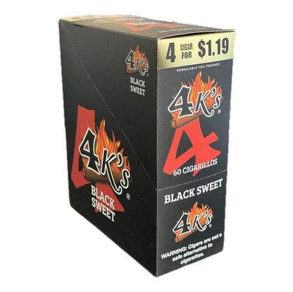 4 Kings Cigars 4/1.19C 4Pk 15CT