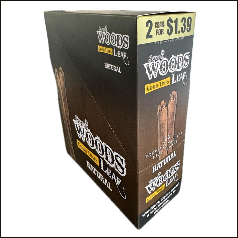 Good Times Leaf Cigars Sweet Woods 2/$1.39 2PK 15CT