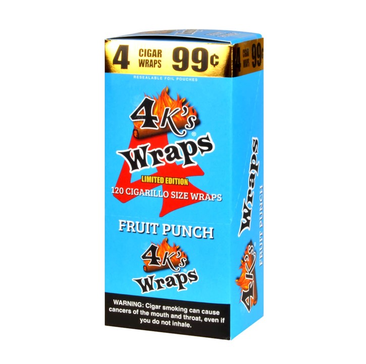 4 Kings Wraps 4/99C 4Pk 30CT