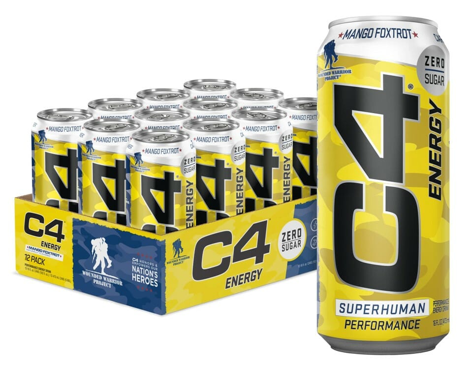 C4 Energy Drink Can
