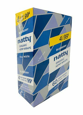 Natty Hemp Wraps 4/99¢ 4Pk 60CT