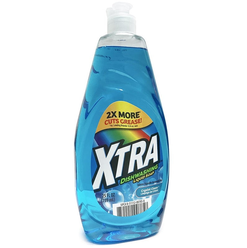 Xtra Crystal Clean Dish Washing Liquid 25 Oz