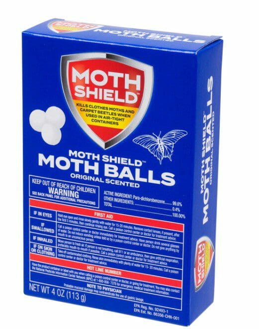 Moth Shield Original Moth Balls 4Oz
