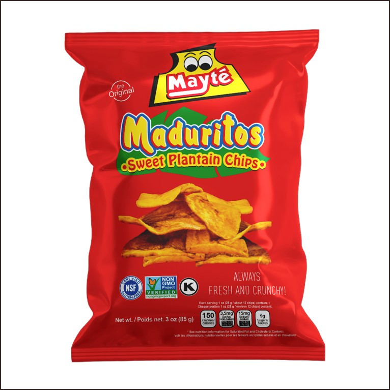 Mayte Plantain Chips 3Oz 1CT