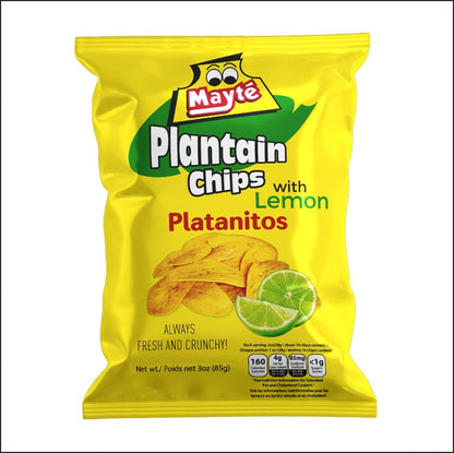 Mayte Plantain Chips 3Oz 1CT