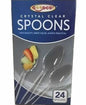 Goodco Plastic Spoons Clear 24CT