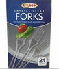 Goodco Forks Clear 24CT
