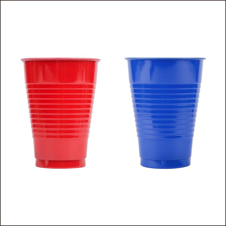 Plastic Cups Red 9 Oz 25 CT