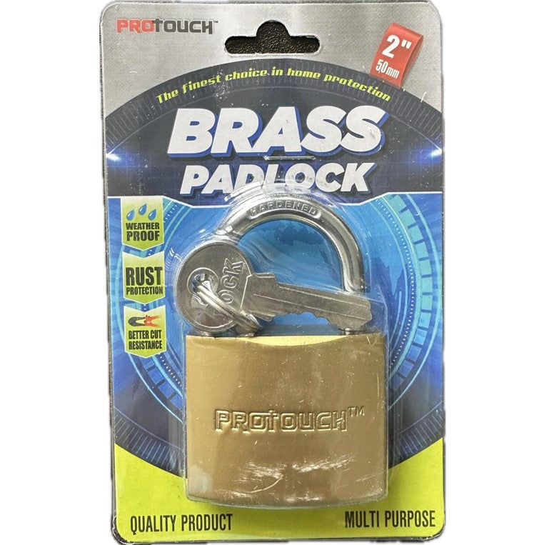 Protouch Brass Padlock 50 Mm 1CT