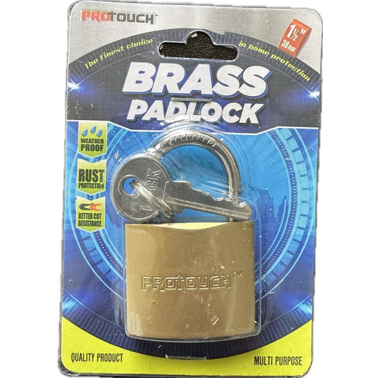 Protouch Brass Padlock 38 Mm 1 CT