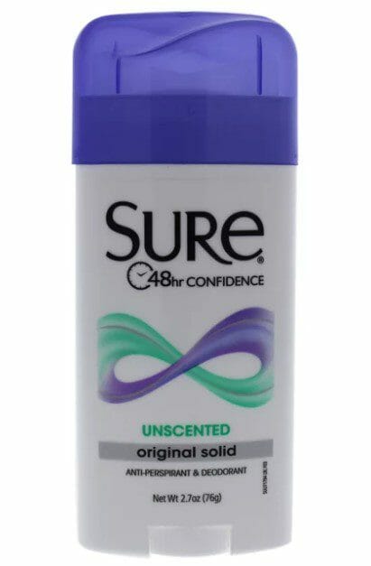 Sure Unscented 48 Hours Anti Perspirant Stick 1.6 Oz