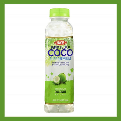 OKF Coco Coconut Juice 16.9 Oz / 500ML 20CT