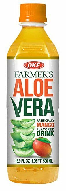 OKF Farmer's Aloe Vera Juice 16.9 Oz / 500ML 20CT