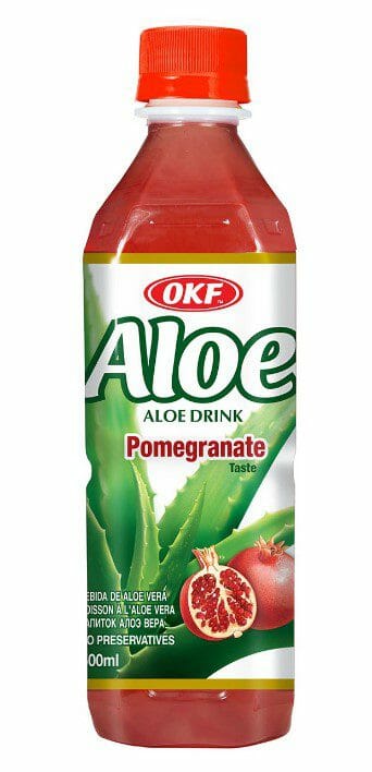 OKF Farmer's Aloe Vera Juice 16.9 Oz / 500ML 20CT