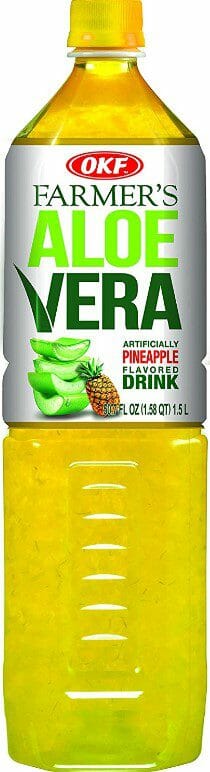 OKF Farmer's Aloe Vera Juice 16.9 Oz / 500ML 20CT