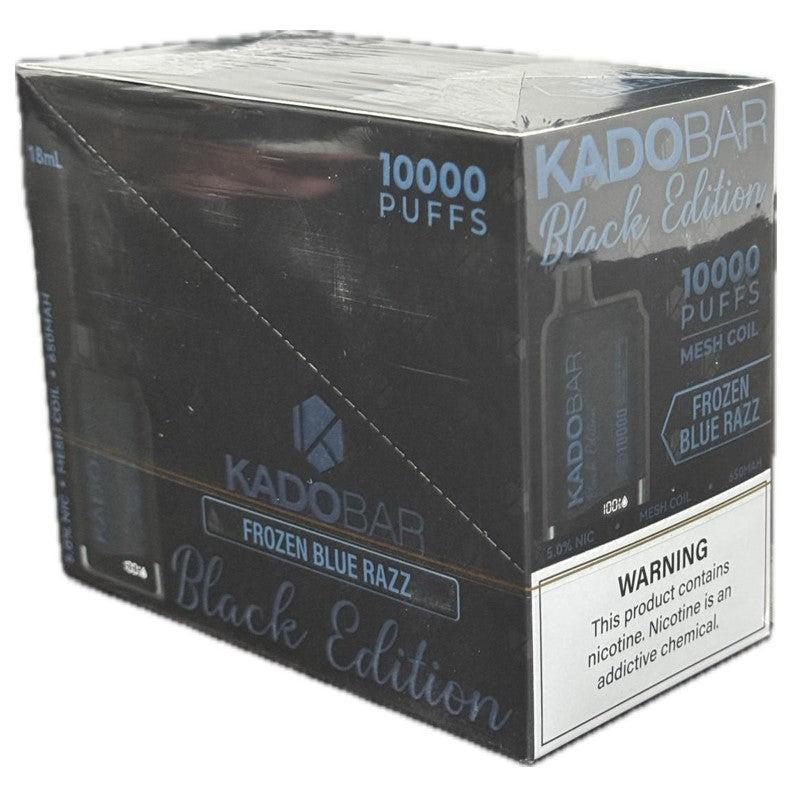 Kado Bar Black Edition 10000 Puffs 5% 18ML 5CT