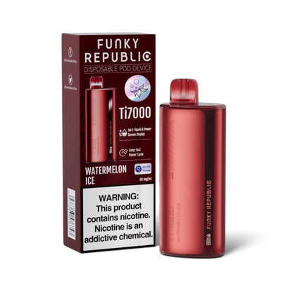 Funky Republic Disposable 7000 Puffs 5CT