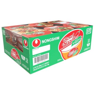 NONGSHIM BOWL NOODLE 3OZ 12CT